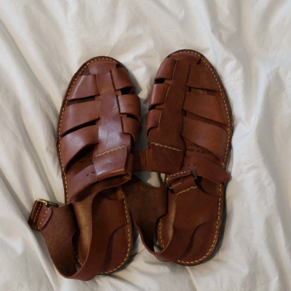 Cole Haan sandals.  Men